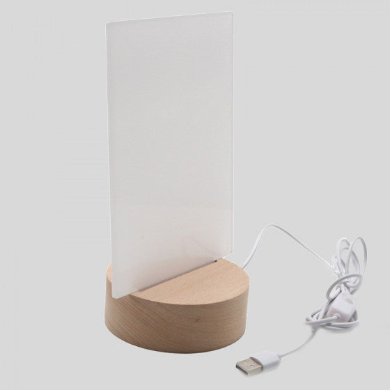 Lampada Rettangolare personalizzabile