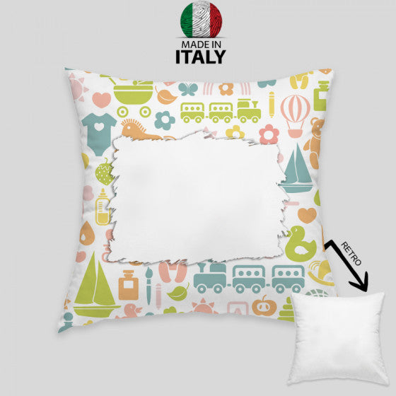 CUSCINO PERSONALIZZABILE