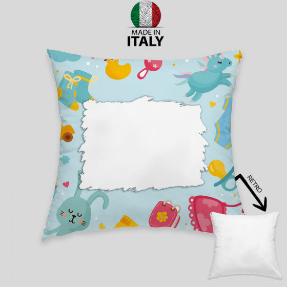 CUSCINO PERSONALIZZABILE