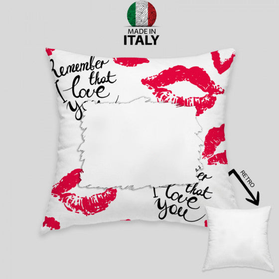CUSCINO PERSONALIZZABILE
