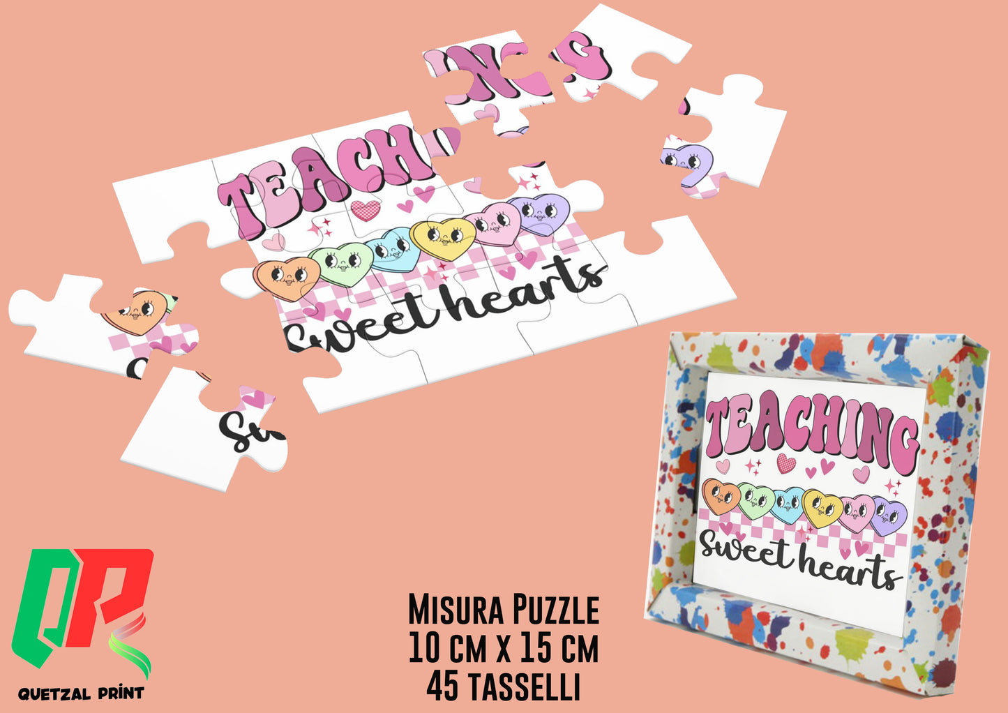 PUZZLE CON CORNICE PERSONALIZZABILE