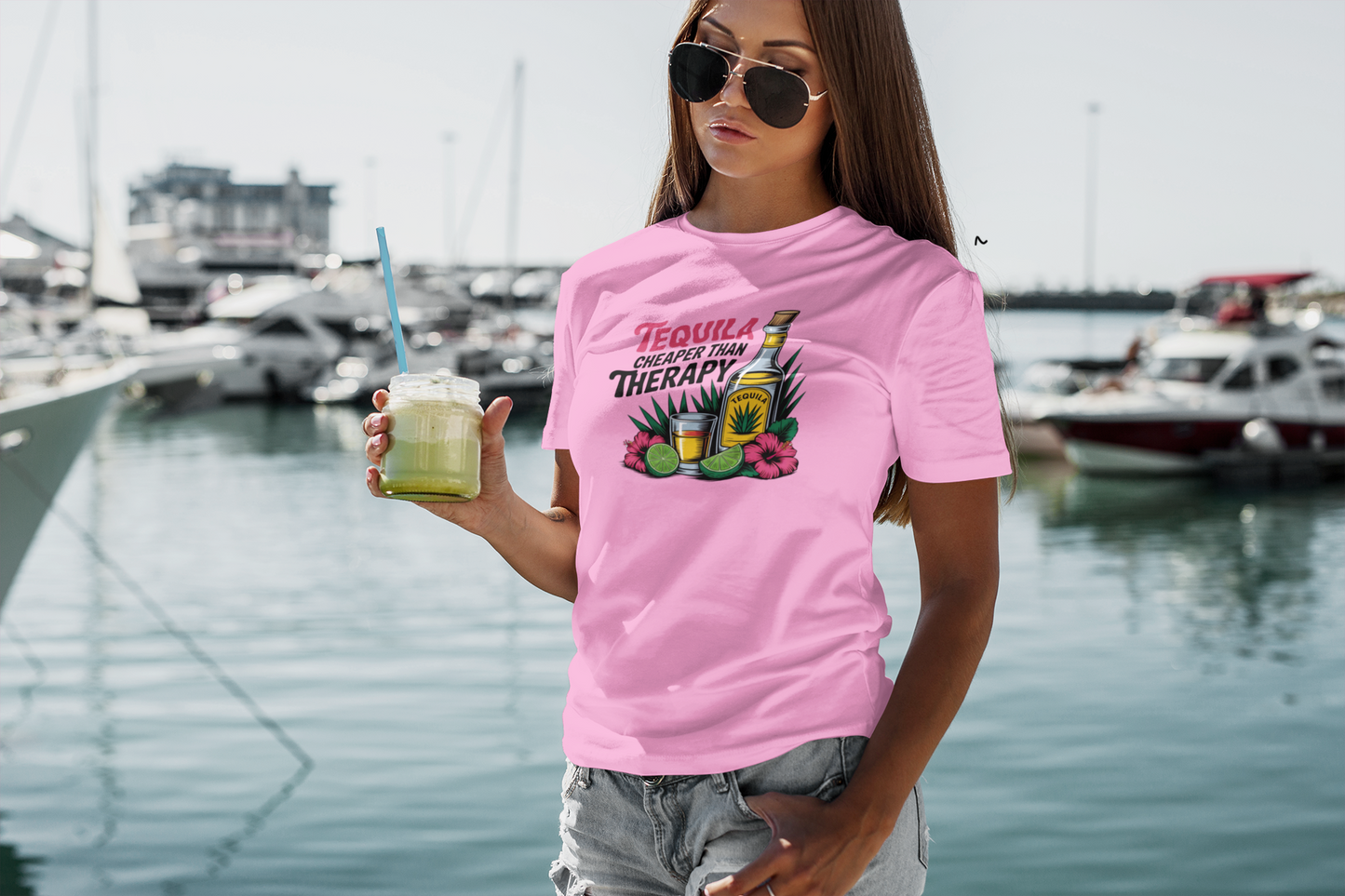 T-shirt cocktail vibes