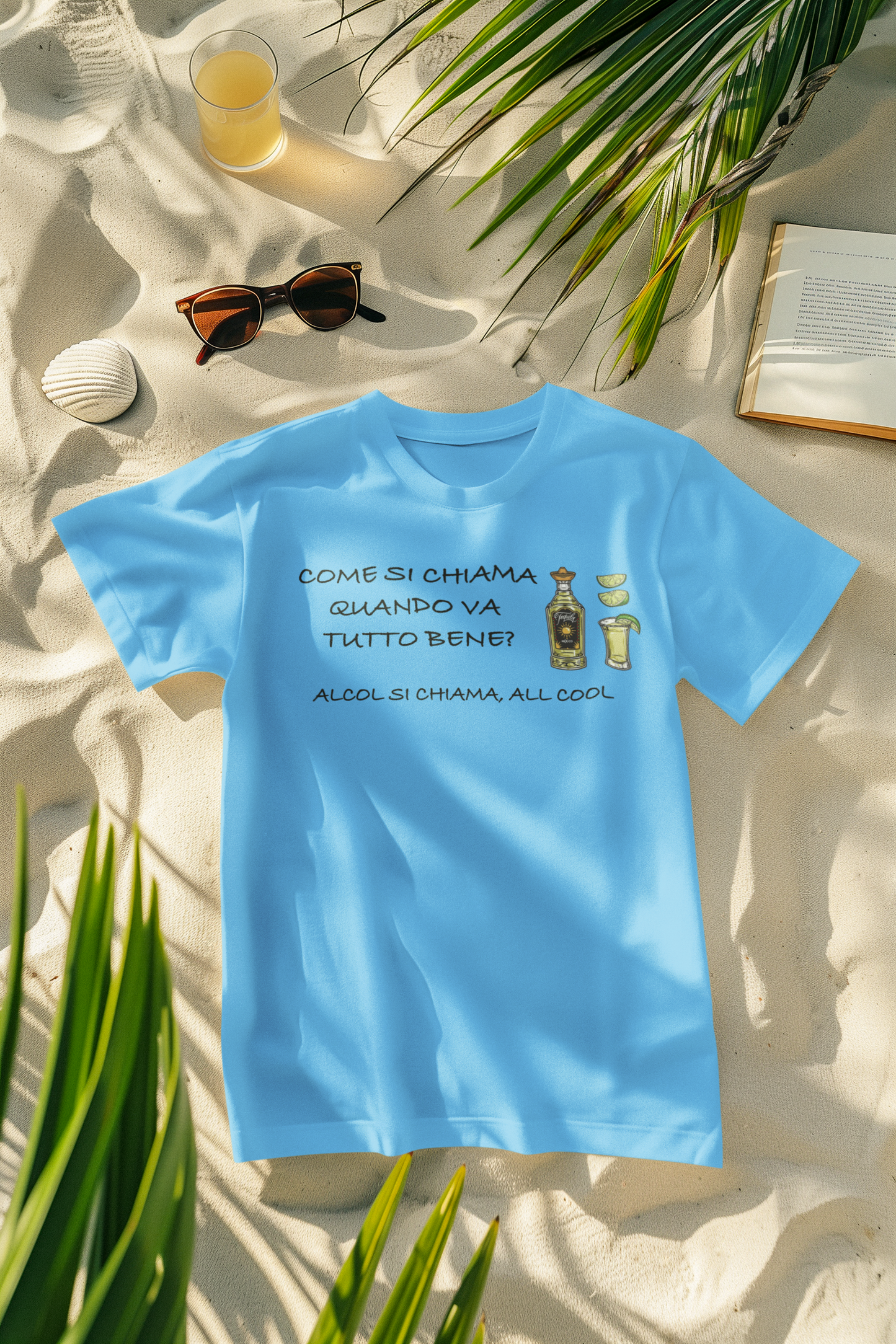 T-shirt cocktail vibes