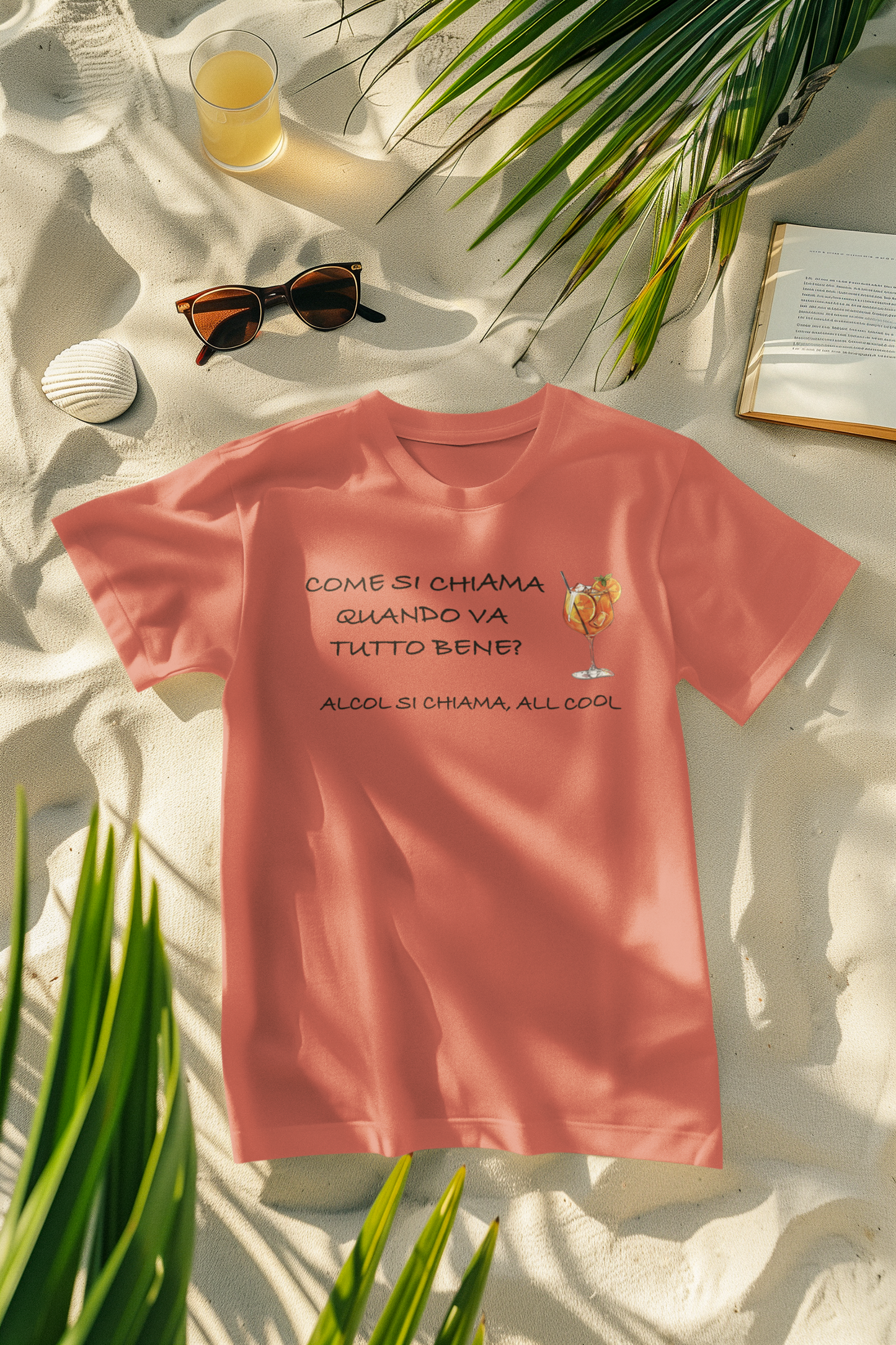 T-shirt cocktail vibes